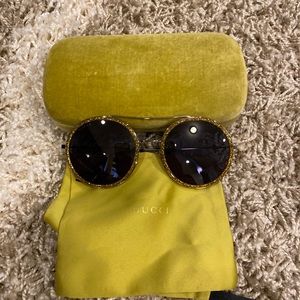 Gucci metal Sunglasses